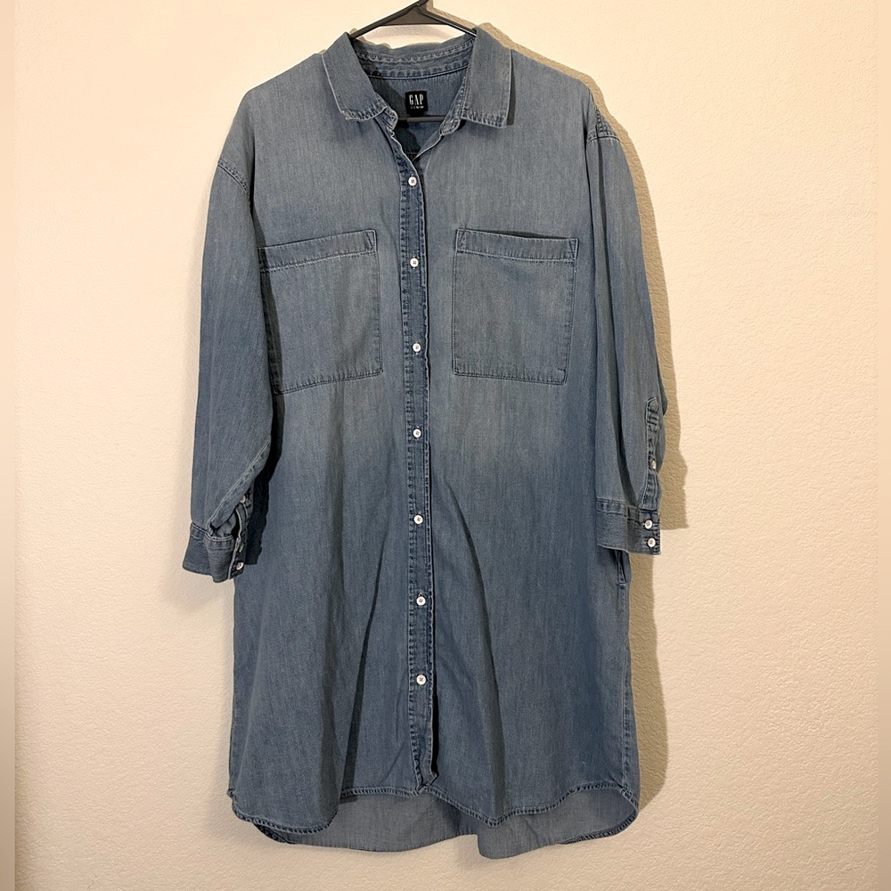 Gap Size XL Denim Shirtdress
